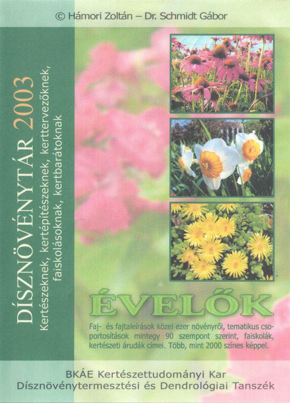 Évelők Dísznövénytár 2003 CD