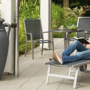 ANTIK AMFÓRA sötét gránit esővízgyűjtő, 360 L