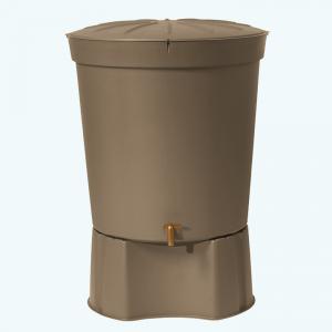 SIENA szürkés-barna színű esővízgyűjtő, 300 L