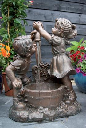 Kerti csobogó szett Memphis