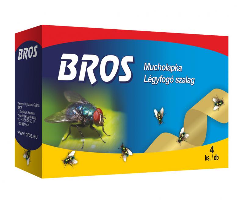 Légyfogó szalag 4 db/csomag