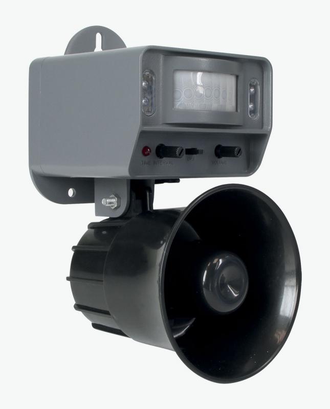 Madárriasztó készülék, 400 nm területre