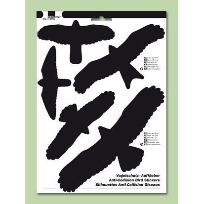 Madárriasztó matrica ablakra