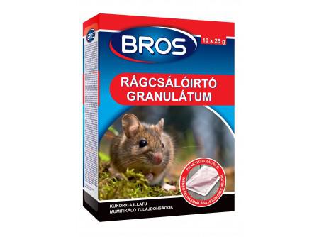 Rágcsálóirtó granulátum. 140 g