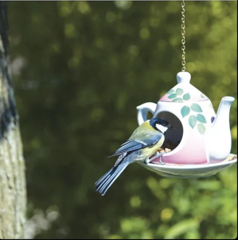 Romantikus stílusú Madáretető