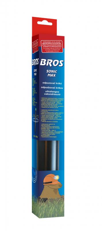 Sonic Max Ultrahangos vakondriasztó, 800-1000m2 hatóterület