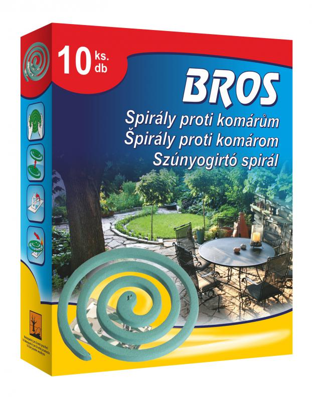 Szúnyog irtó spirál 10 db / csomag