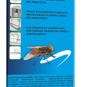Légyfogó lap 10x32 cm 5 db/csomag