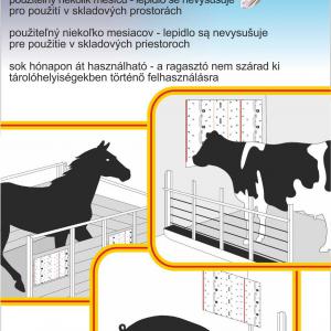 Nagy légyfogó lap 32x 60cm 5 db/csomag