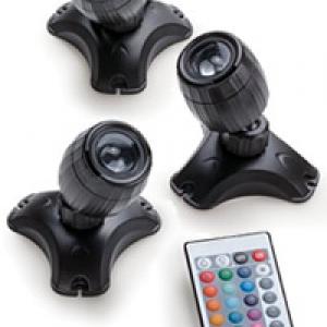 Pontec PondoStar LED Set 6 Vízi világítás távirányítóval