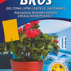 Rovarfogó lap virágcserepekhez 10 db