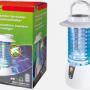 UV szúnyog-légy csapda tölthető, 4 W LED