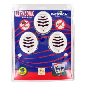 WK3523 Ultrahahangos riasztó Egér, bolha, kullancs, pók ellen