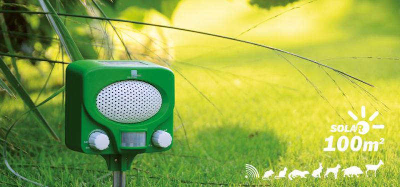 Ultrahangos Solar rágcsáló riasztó kültérre