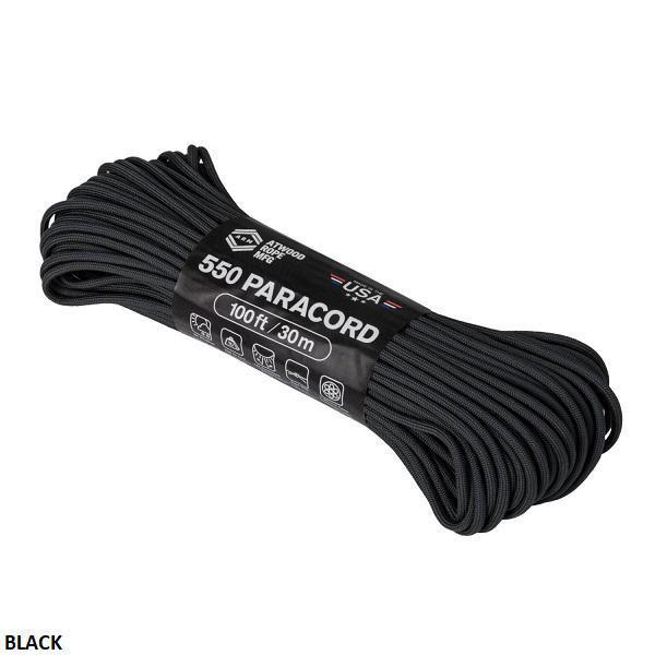 550 Paracord (30m) Black