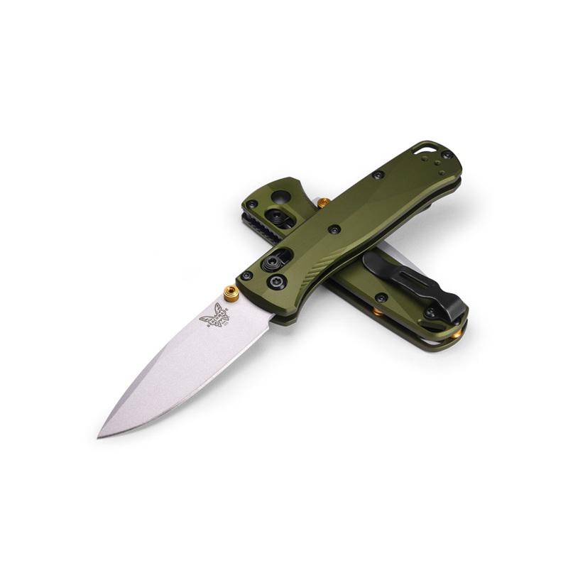 Benchmade MINI BUGOUT 533SL-10 WOODLAND GREEN ALUMINUM