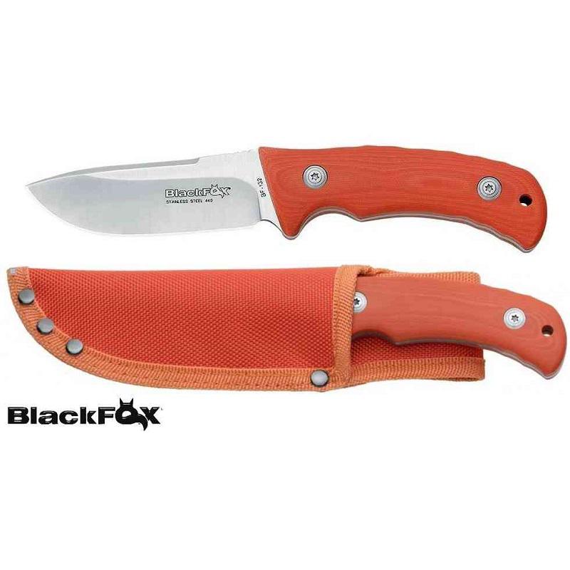 Black Fox Vadászkés Outdoor kés G10 Orange