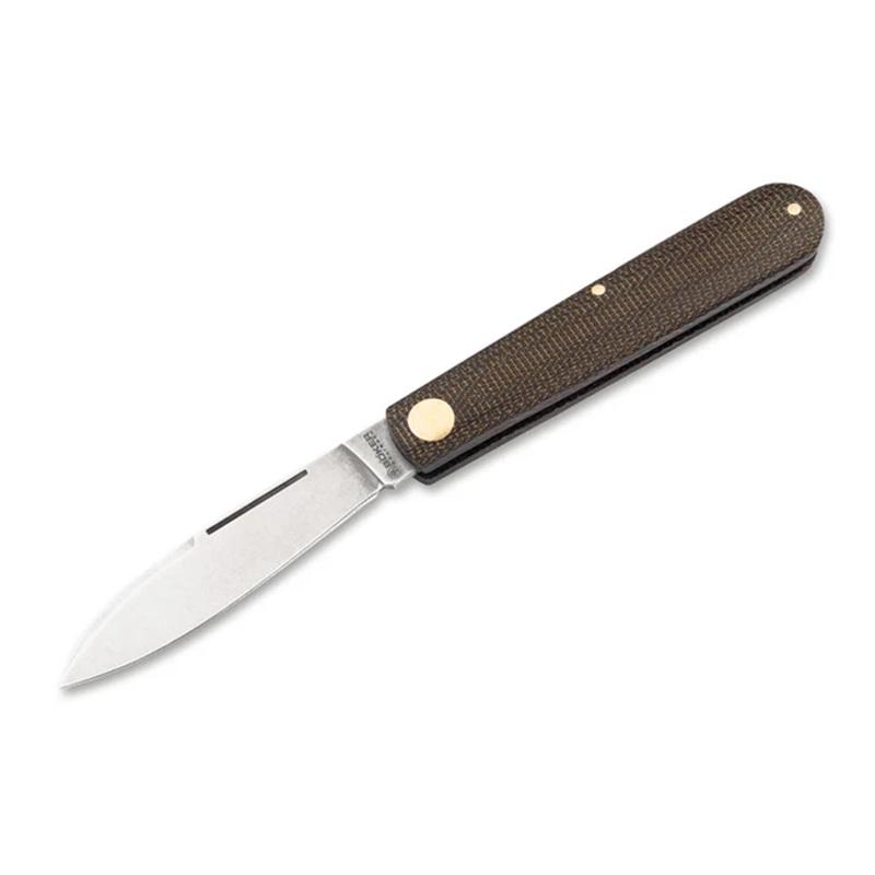 Böker Barlow Prime EDC Micarta Green
