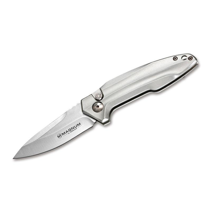 Böker Magnum Final Flick Out Satin automata zsebkés