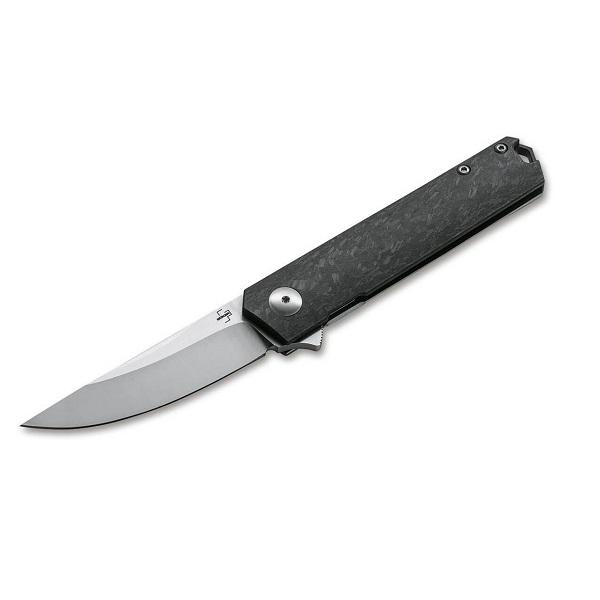 Böker Plus Kwaiken Compact Flipper Marble Carbon zsebkés