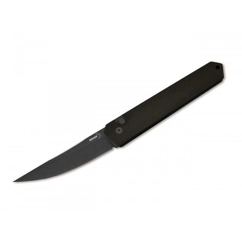 Böker Plus USA Kwaiken Automatic All Black automata zsebkés