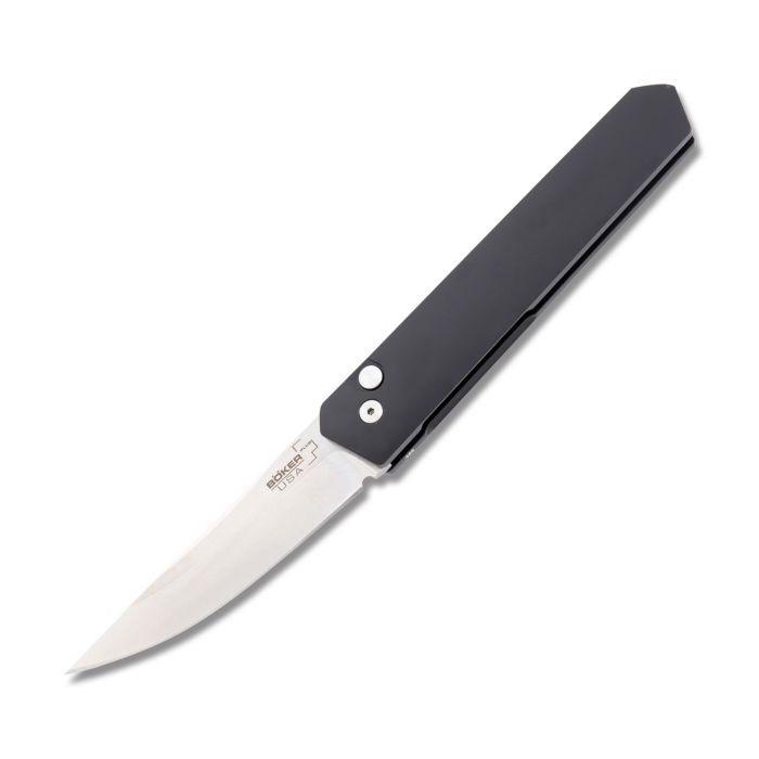 Böker Plus USA Kwaiken Automatic Black automata zsebkés