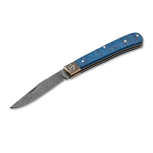 Böker Solingen Annual Damascus 2021 zsebkés