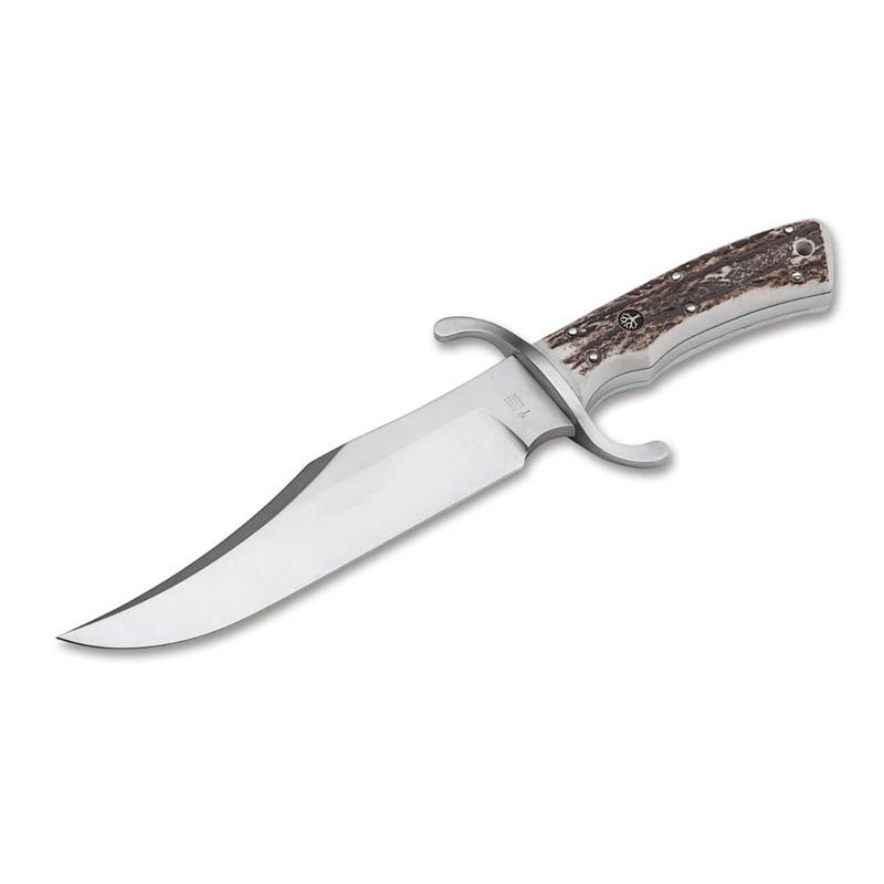 Böker Solingen Bowie N690 Szarvasagancs