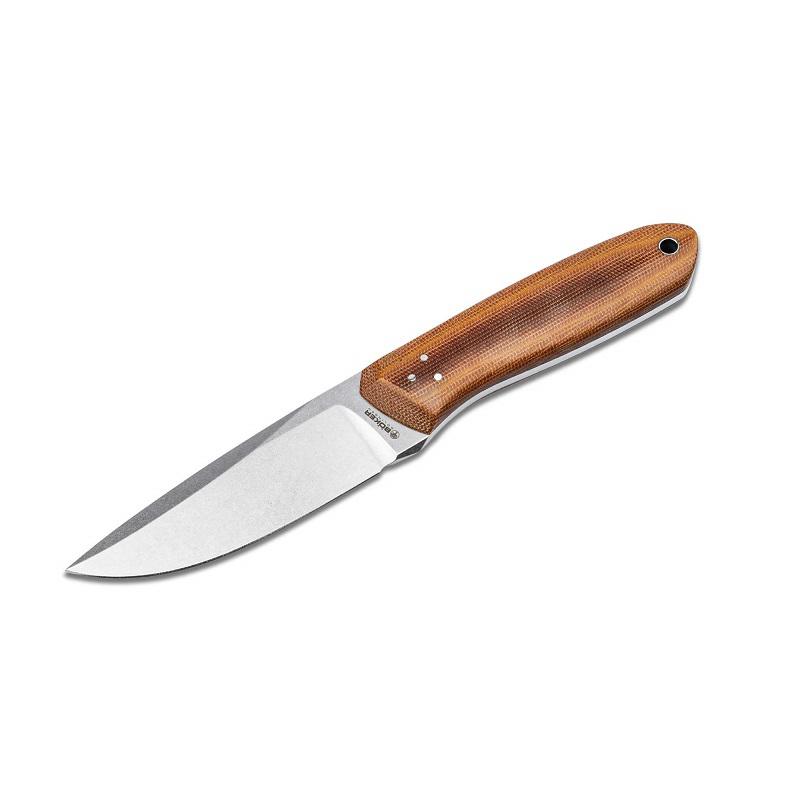 Böker Solingen TNT Micarta Brown