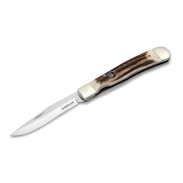 Böker Solingen Trapperliner Stag zsebkés