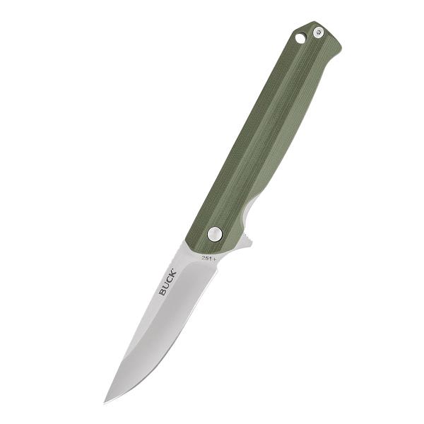 Buck 251 Langford Green zsebkés