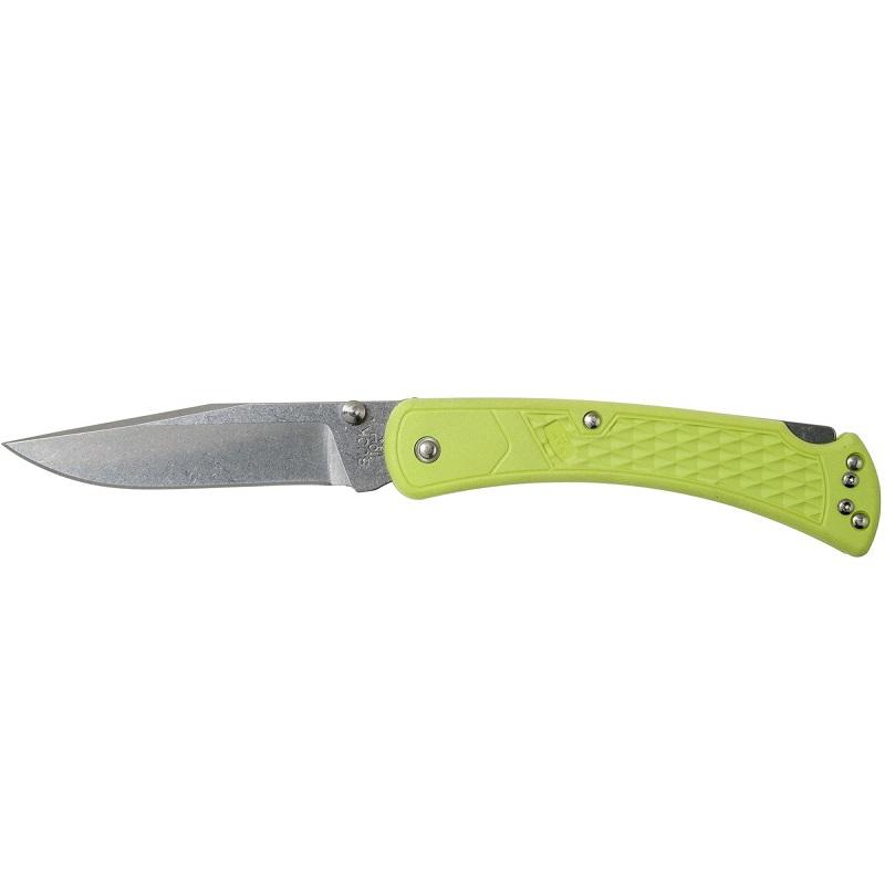 Buck Folding Hunter Slim EDC Select Green