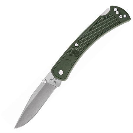 Buck Folding Hunter Slim EDC Select OD Green