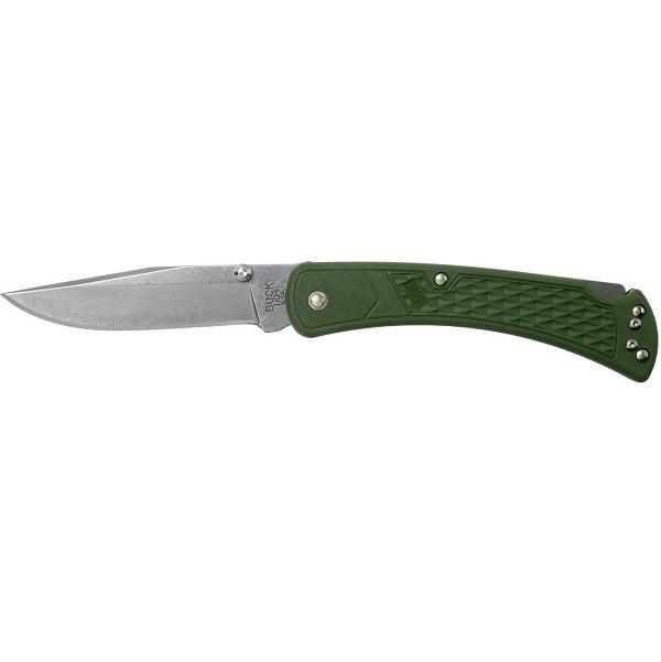 Buck Folding Ranger Slim Select EDC zsebkés, zöld