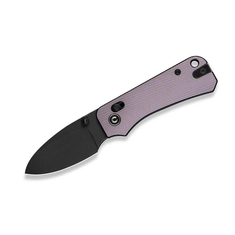 CIVIVI Baby Banter 2 Nitro-V Aluminum Purple Black Stonewashed