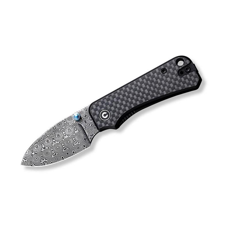 CIVIVI Baby Banter G10 CF Black Damascus