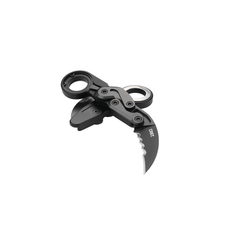 CRKT Provoke Veff Serrations karambit kés