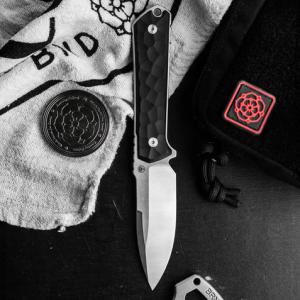 Böker Kiboku Richlite Black Rock Pattern