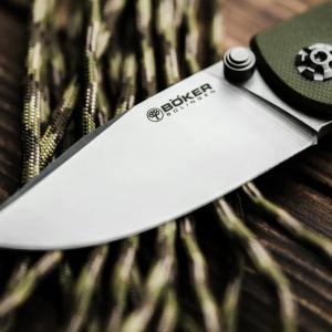 Böker M4 Sherman EDC II G10 OD Green