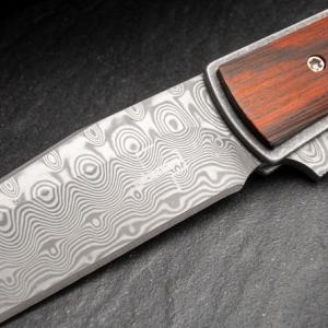 Böker Plus Urban Trapper Cocobolo Damascus zsebkés