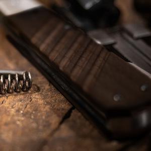 Böker Solingen 98k Damascus zsebkés