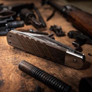 Böker Solingen 98k Damascus zsebkés