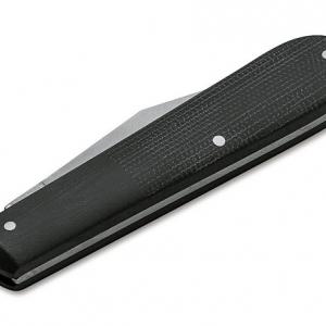 Böker Solingen Barlow Integral Canvas Micarta Black zsebkés