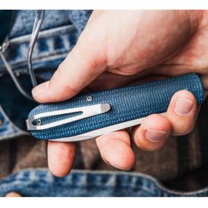 Böker Solingen Coffin Denim Micarta zsebkés