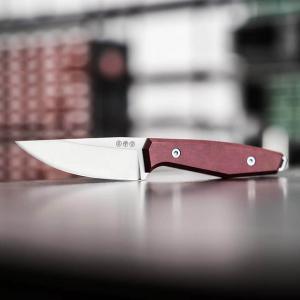 Böker Solingen Daily Knives AK1 Droppoint Richlite Redstone