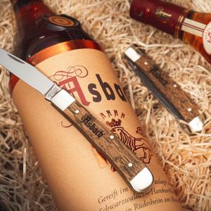 Böker Solingen Trapper Asbach Uralt zsebkés