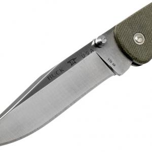 Buck Folding Hunter Slim Pro O.D. Green zsebkés