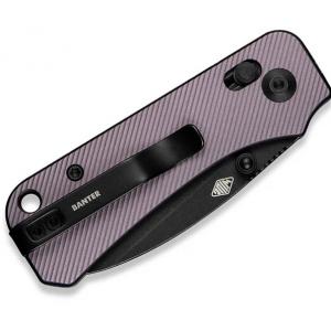 CIVIVI Baby Banter 2 Nitro-V Aluminum Purple Black Stonewashed
