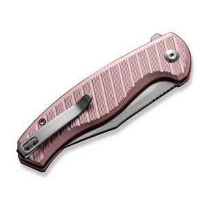 Civivi Stormhowl Aluminum Milled Light Pink zsebkés