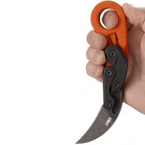 CRKT Provoke Orange karambit kés